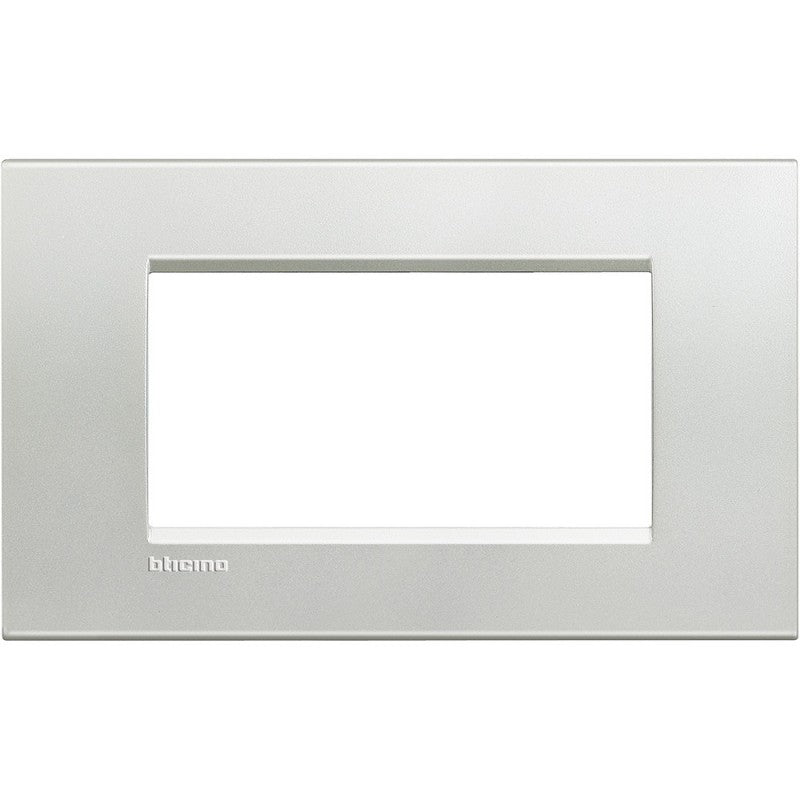 Living Light - placca 3M\4M\7M argento TICLNA4803AG Living Light - placca 3M\4M\7M argento TICLNA4803AG